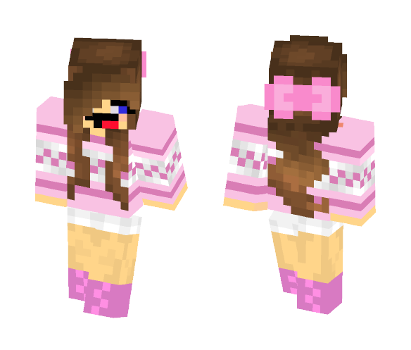 Download Free Derpy Pink edit from eons ago Skin for Minecraft image 1 Derpy Pink edit from eons ago - Female Minecraft Skins - image 1