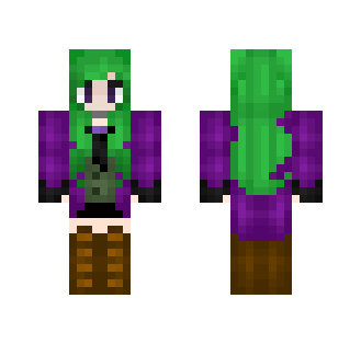 {*#*}The Joker(Female){*#*} - Comics Minecraft Skins - image 2