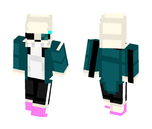 Eren Janger wait is SANS ? ! ? ! - Male Minecraft Skins - image 1