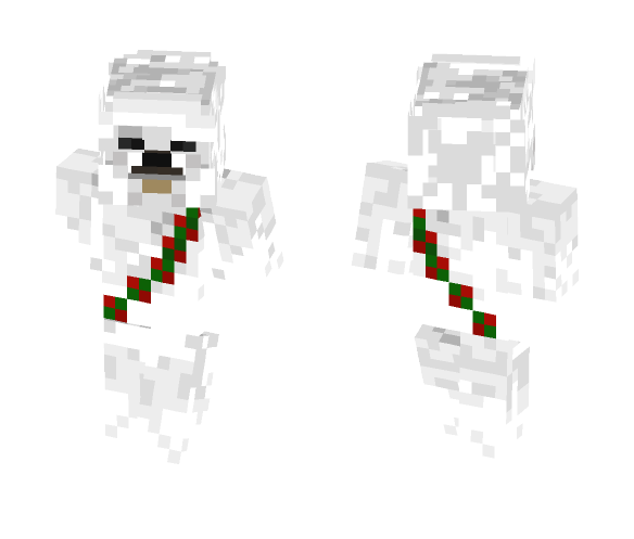 Star Wars - Snow Chewbacca - Male Minecraft Skins - image 1