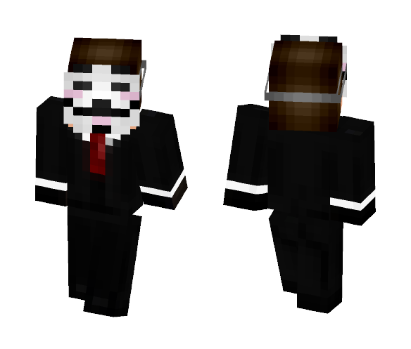 The Hacker skin - Male Minecraft Skins - image 1