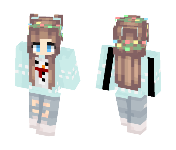 Christmas girl - Christmas Minecraft Skins - image 1