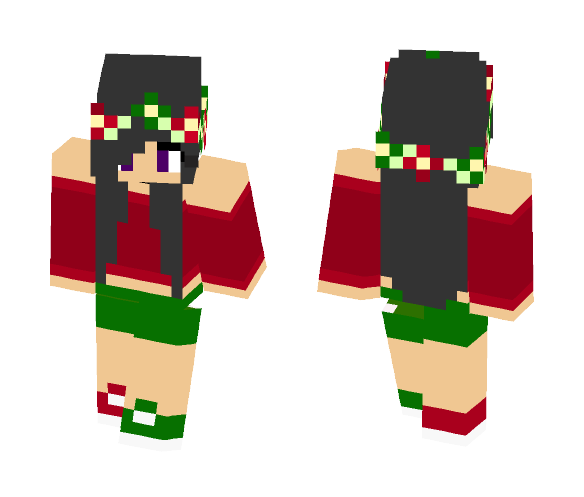 Christmas Girl - Christmas Minecraft Skins - image 1