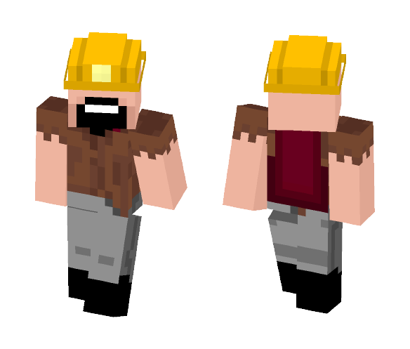 Download Free Miner Notch Skin for Minecraft image 1 Miner Notch - Male Minecraft Skins - image 1