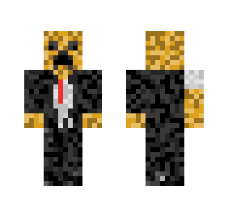 GoldenCreeperGaming in a Suit
