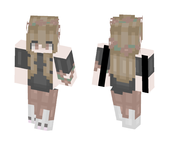 bedtime blues - read description - Female Minecraft Skins - image 1
