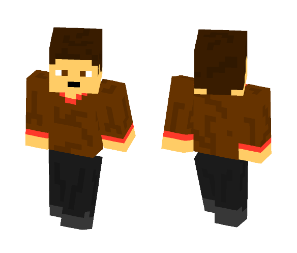 Moped Guy (Happy Wheels) - Male Minecraft Skins - image 1