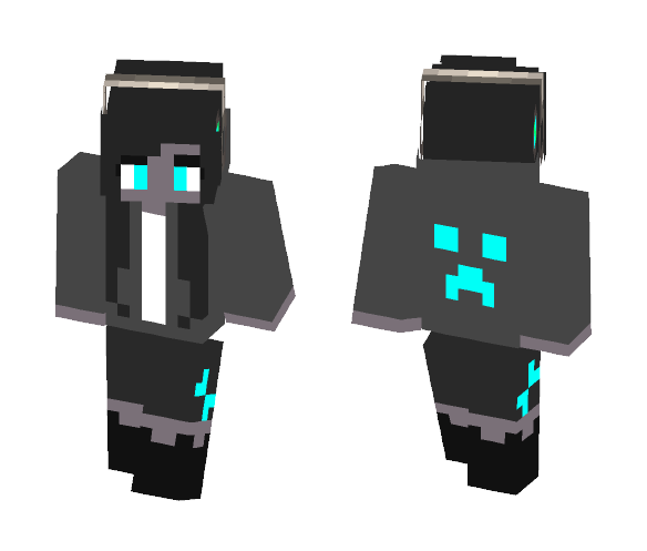 Titanium Girl - Girl Minecraft Skins - image 1