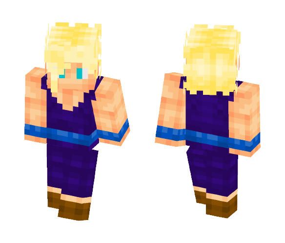 Aihots Ssj - Male Minecraft Skins - image 1