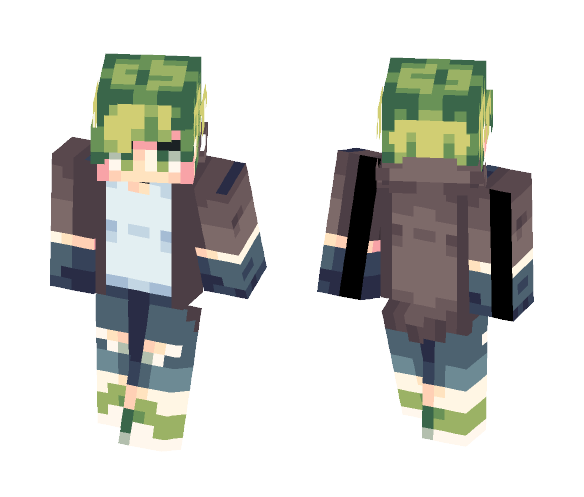 green - Male Minecraft Skins - image 1