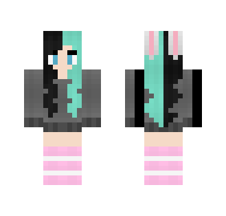 Pastel Bunny Girl
