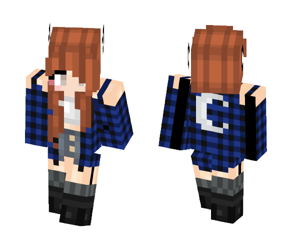 Troubled Emo - Female Minecraft Skins - image 1
