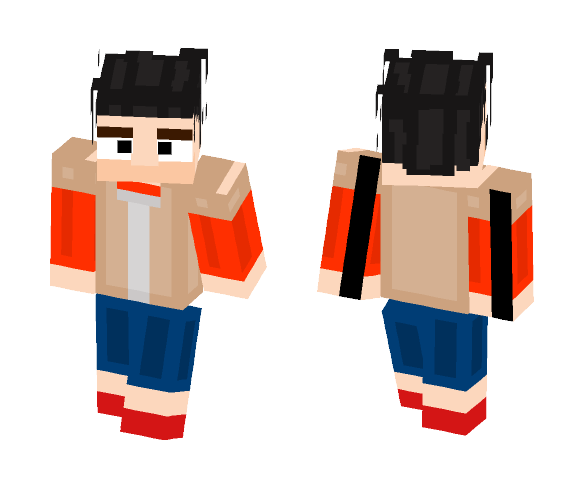 Hello Neighbor Protagonist - Male Minecraft Skins - image 1
