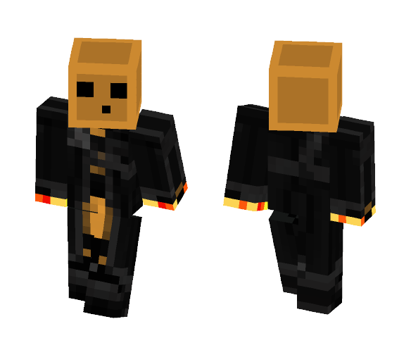 Orange Slime Mage - Male Minecraft Skins - image 1