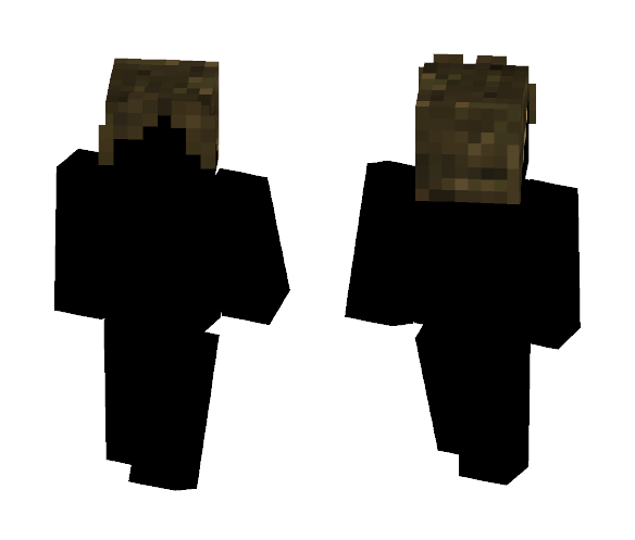 Download Free Male Hair 1 Skin for Minecraft image 1 Male Hair 1 - Male Minecraft Skins - image 1