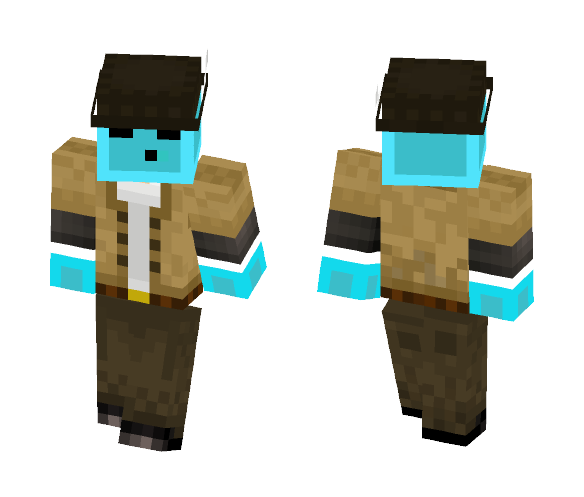 Blue Slime - Male Minecraft Skins - image 1