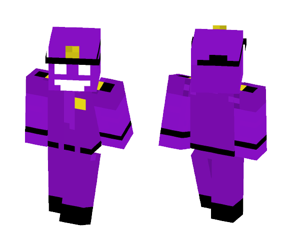 Purple Guy (8-Bit) - Male Minecraft Skins - image 1