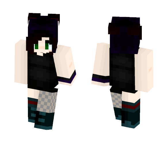Edgy Tween - Female Minecraft Skins - image 1