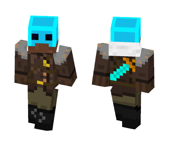 Blue Slime - Male Minecraft Skins - image 1