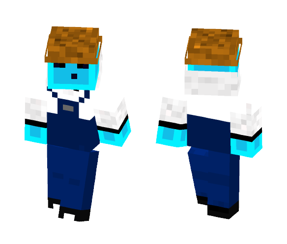 Blue Slime - Male Minecraft Skins - image 1