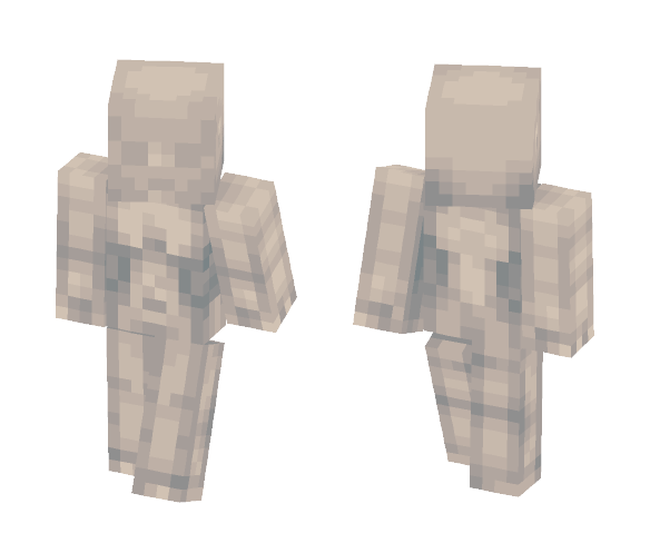 Download Free Undead Female Base Skin for Minecraft image 1 Undead Female Base - Female Minecraft Skins - image 1