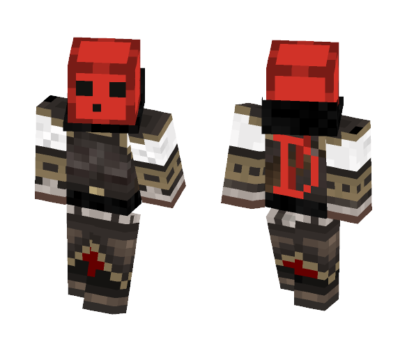 Download Free Red Slime Skin for Minecraft image 1 Red Slime - Male Minecraft Skins - image 1