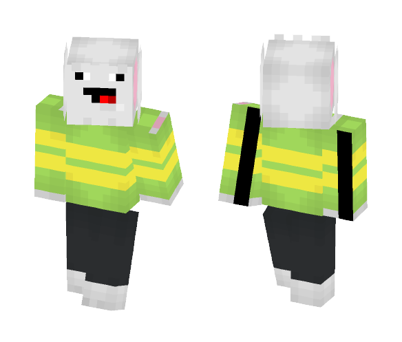 Asriel Deepmurr -undertale - Male Minecraft Skins - image 1