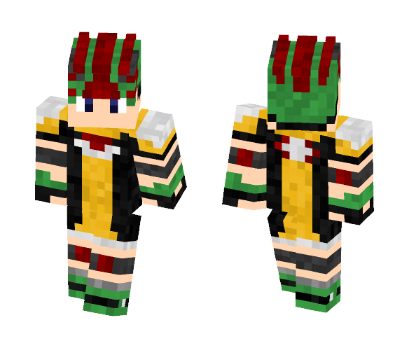 Pokemon Sun Trainer (Riding Suit) - Male Minecraft Skins - image 1