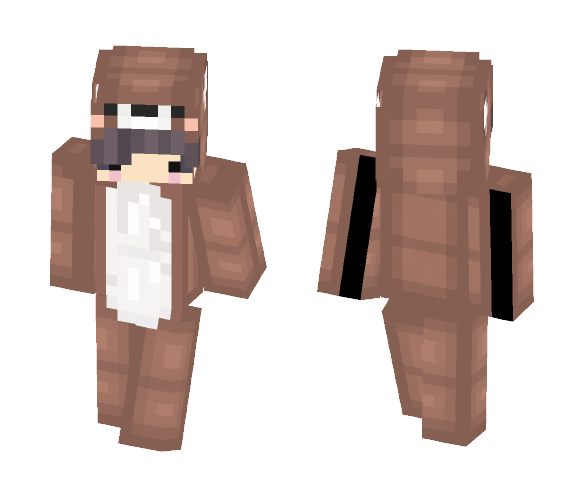 Bear Onesie [Chibi] - Male Minecraft Skins - image 1