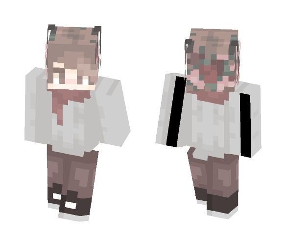 Scarf Boy - Boy Minecraft Skins - image 1