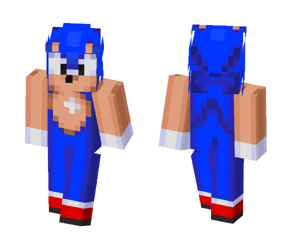 Sonic - Male Minecraft Skins - image 1