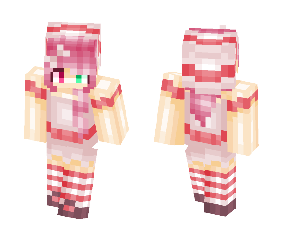 Christmas Candy Elf - Christmas Minecraft Skins - image 1