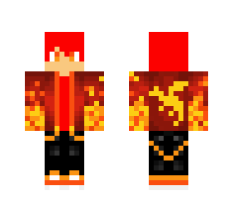 Fire Dragon - Male Minecraft Skins - image 2