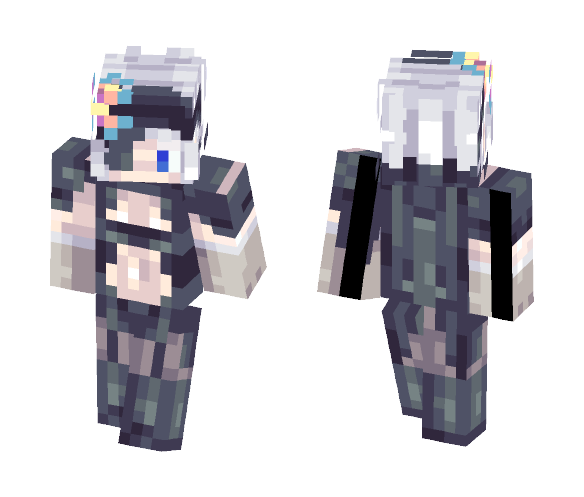 Flamie Speeddraw - Rokka No Yuusha - Female Minecraft Skins - image 1