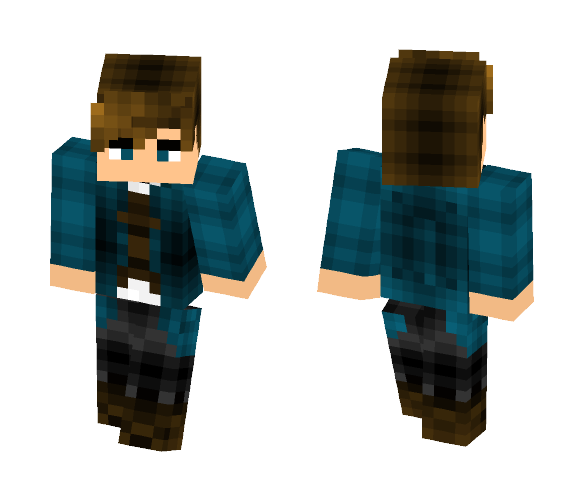 Newt Scamander (Fantastic Beasts) - Male Minecraft Skins - image 1