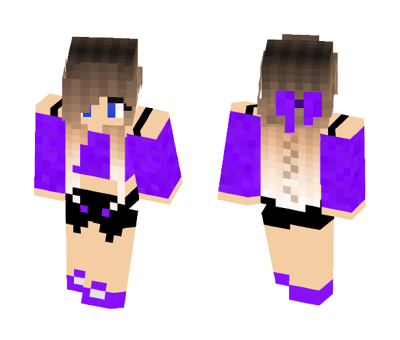 For chrissy, Mah bb - Female Minecraft Skins - image 1