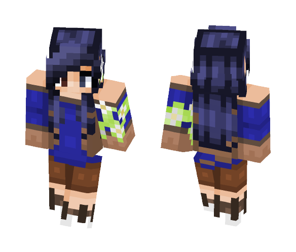 Nature Elf 2.0! - Female Minecraft Skins - image 1