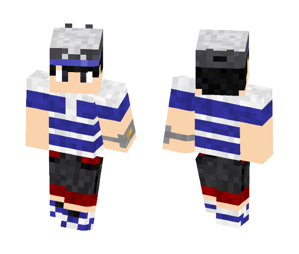 Pokemon Sun and Moon Trainer - Male Minecraft Skins - image 1