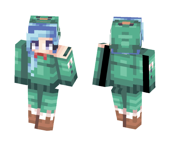 Retired OC- Aspen, Face Reveal. - Female Minecraft Skins - image 1