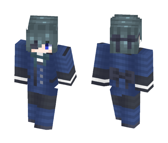 Ciel Phantomhive (2nd edit) - Male Minecraft Skins - image 1