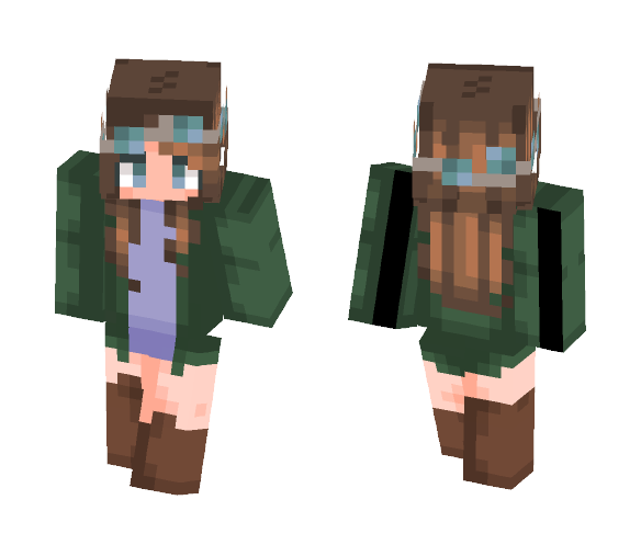 Winter Flowers - Female Minecraft Skins - image 1