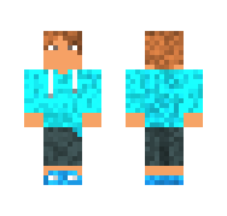 Boy [Light blue hoodie]