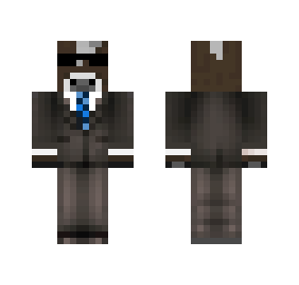 Blue Tie Cow Suit