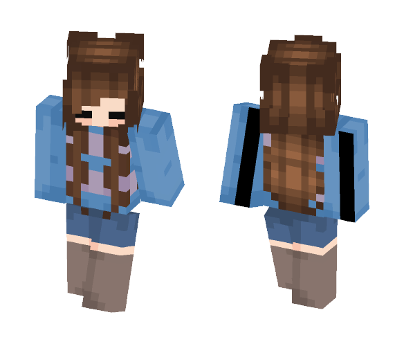 cнåяå Dяêêmuяя ~ Frisk - Female Minecraft Skins - image 1