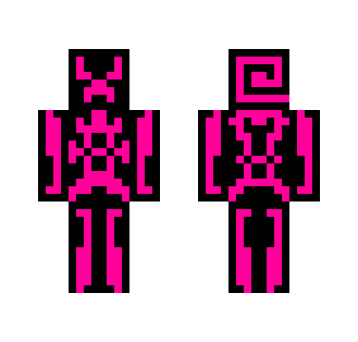Tron Outfit (Pink Edition) - Interchangeable Minecraft Skins - image 2