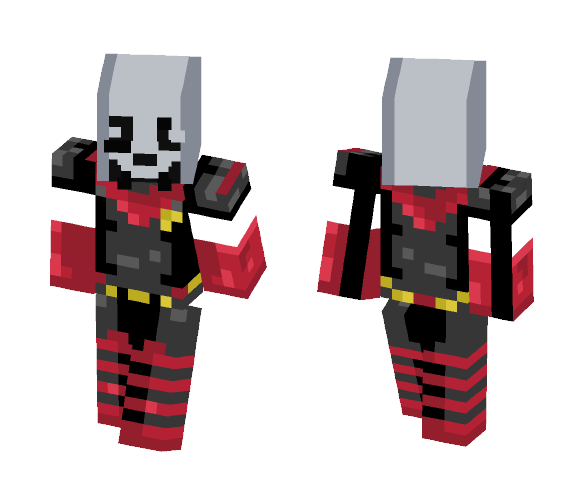Papyrus -underfell - Male Minecraft Skins - image 1