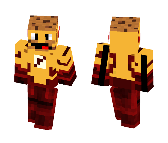 Cookie_CraftHD (CW Kid Flash) 2016 - Comics Minecraft Skins - image 1