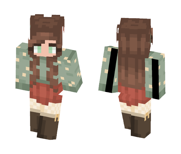 Feeling Festive // Pink Pineapple - Female Minecraft Skins - image 1