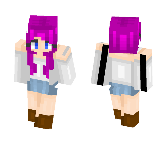 Skin trade with DuhZara - Female Minecraft Skins - image 1
