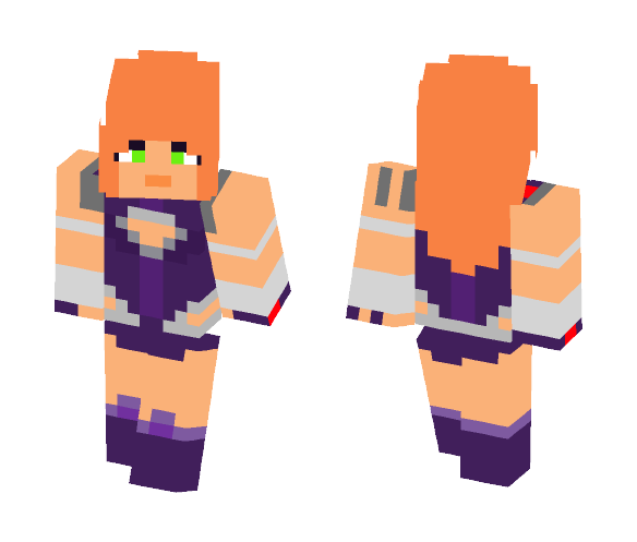 Starfire (Koriand'r) (Dc) - Comics Minecraft Skins - image 1